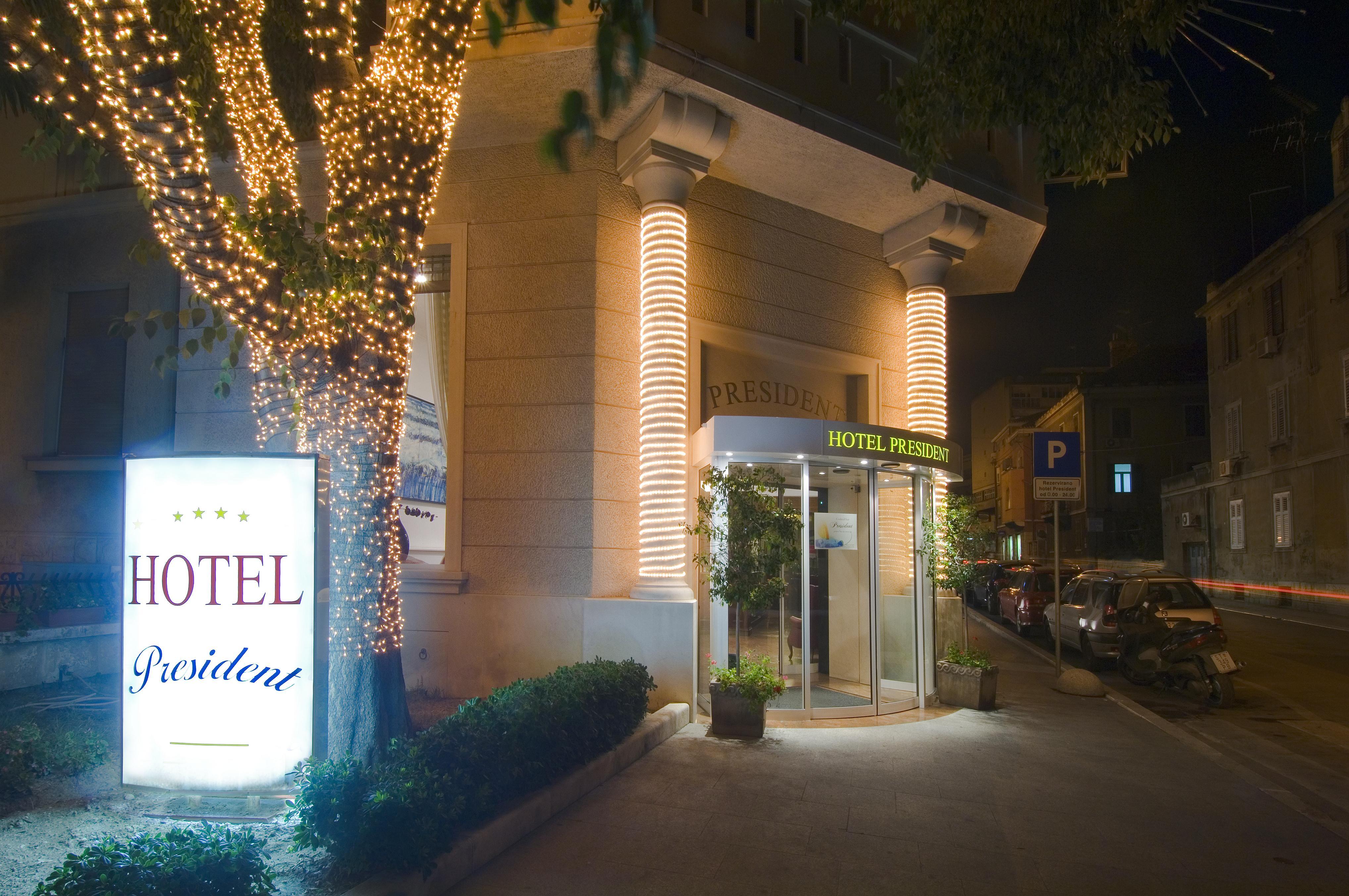 Palazzo President Hotel Split Exterior foto